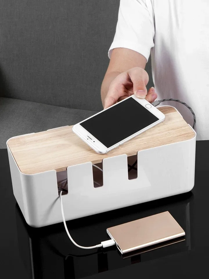 Wire Cable Storage Box Power Cord Plug-In Board Storage Box Holder Hub Charging Data Line Storage Box Organizer
Wire Cable Storage Box Power Cord Plug-In Board Storage Box Holder Hub Charging Data Line Storage Box Organizer