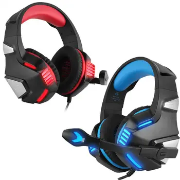 3.5mm Gaming Headset Stereo Surround Headphone Wired Game Headsets With Mic LED light For PS3 PS4 Xbox ONE Computer
3.5mm Gaming Headset Stereo Surround Headphone Wired Game Headsets With Mic LED light For PS3 PS4 Xbox ONE Computer