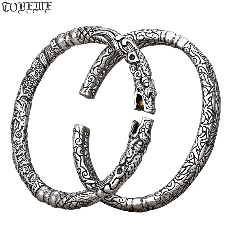 Handmade 100% 999 Silver Dragon Bangle Vintage 999 Silver Dragpn Cuff Bracelet Pure Silver Lovers' Bangles
Handmade 100% 999 Silver Dragon Bangle Vintage 999 Silver Dragpn Cuff Bracelet Pure Silver Lovers' Bangles