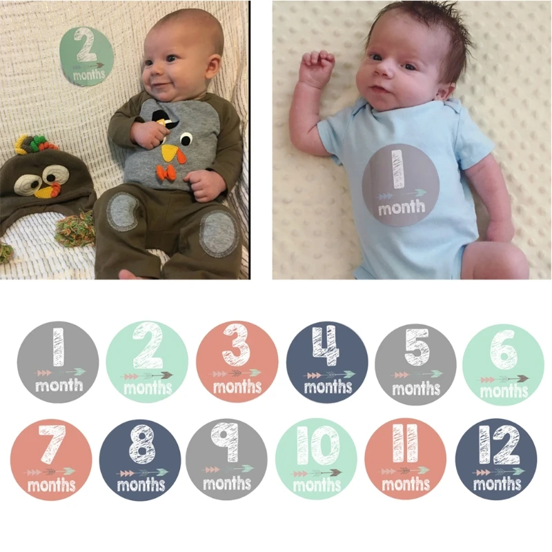 New Baby Month 1-12 Milestone Sticker Pregnant Women Monthly Photograph Stickers
New Baby Month 1-12 Milestone Sticker Pregnant Women Monthly Photograph Stickers