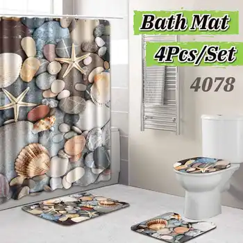 4pcs/set Home Decor Bath Mat Set Non Slip Bathroom Shower Carpet Rug Toilet Cover and Mat Shower 6 Style
4pcs/set Home Decor Bath Mat Set Non Slip Bathroom Shower Carpet Rug Toilet Cover and Mat Shower 6 Style