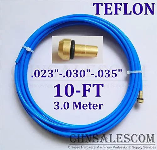 CHNsalescom PTFE Liner 10-ft MIG Welding Guns Wire Size 0.023"-0.030"-0.035" Mi TW LI BULE
CHNsalescom PTFE Liner 10-ft MIG Welding Guns Wire Size 0.023"-0.030"-0.035" Mi TW LI BULE