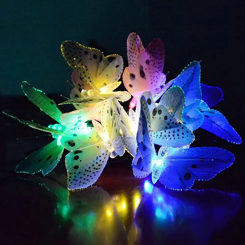 Butterfly Solar String Lights Multi Colors Solar Power Led Lamp Outdoor Decor Lighting for Garden Party Christmas 20 Leds 6M
Butterfly Solar String Lights Multi Colors Solar Power Led Lamp Outdoor Decor Lighting for Garden Party Christmas 20 Leds 6M