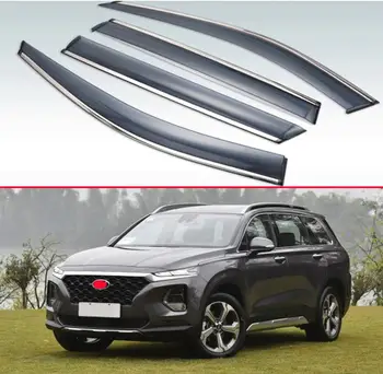 For Hyundai Santa Fe 2019 2020 Plastic Exterior Visor Vent Shades Window Sun Rain Guard Deflector 4pcs
For Hyundai Santa Fe 2019 2020 Plastic Exterior Visor Vent Shades Window Sun Rain Guard Deflector 4pcs