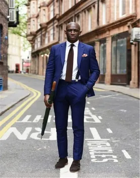 2018 Latest Coat Pants Designs Royal Blue Wedding Suits For Men Slim fit Custom Groom Prom Smoking 3 Piece Blazer Jacket + Pants
2018 Latest Coat Pants Designs Royal Blue Wedding Suits For Men Slim fit Custom Groom Prom Smoking 3 Piece Blazer Jacket + Pants