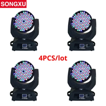 SONGXU 4 pc a lot 108X3W RGBW LED Wash Moving Head Light stage light led Party DJ light/SX-MH10803
SONGXU 4 pc a lot 108X3W RGBW LED Wash Moving Head Light stage light led Party DJ light/SX-MH10803