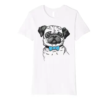 Pug Shirt, Pug Shirt with Blue Polka Bow, Pug Shirt Youth for Women 2017 Summer Kawaii Unicorn Brand 2017 Female T Shirt
Pug Shirt, Pug Shirt with Blue Polka Bow, Pug Shirt Youth for Women 2017 Summer Kawaii Unicorn Brand 2017 Female T Shirt