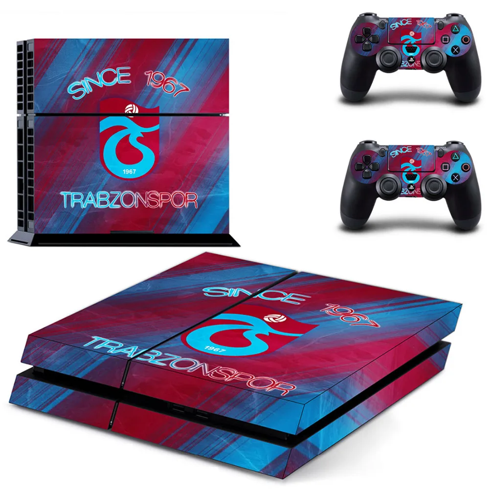 Trabzonspor Football Team PS4 Skin Sticker Decal Vinyl For Sony PS4 PlayStation 4 Console and 2 Controller Stickers
Trabzonspor Football Team PS4 Skin Sticker Decal Vinyl For Sony PS4 PlayStation 4 Console and 2 Controller Stickers