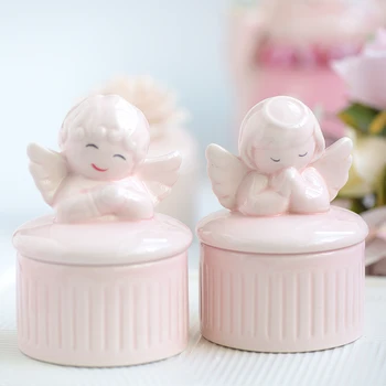 6pcs Love An'ge'l ceramic creative wedding candy box wedding candy gift box free shipping
6pcs Love An'ge'l ceramic creative wedding candy box wedding candy gift box free shipping