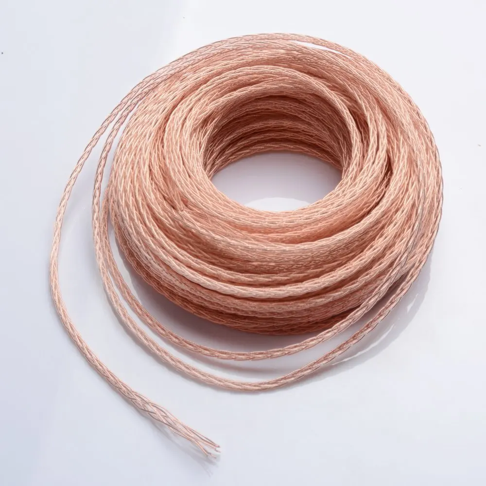 OKCSC DIY 8-core Earphone Audio Upgrate cable for headphone Headset Single Crystal Copper 5 Meters
OKCSC DIY 8-core Earphone Audio Upgrate cable for headphone Headset Single Crystal Copper 5 Meters