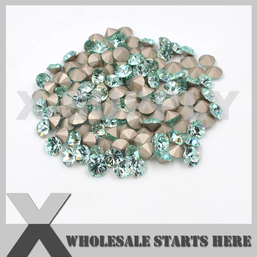 SS39 Chrysolite Loose Rhinestone,Pointed Sharp Back,Used for Single Metal Setting,Cup Chain Decorations,144pcs/lot
SS39 Chrysolite Loose Rhinestone,Pointed Sharp Back,Used for Single Metal Setting,Cup Chain Decorations,144pcs/lot