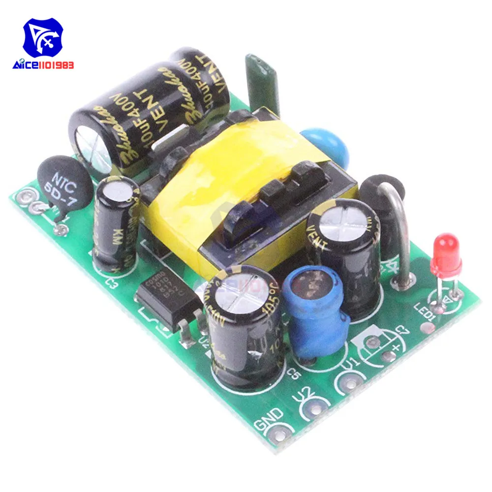 AC-DC Precision Buck Converter Power Supply Module AC 110V 100V-264V to 5V 1.5A 1500mA Isolated Step-Down Module for Car
AC-DC Precision Buck Converter Power Supply Module AC 110V 100V-264V to 5V 1.5A 1500mA Isolated Step-Down Module for Car