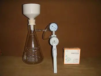 1000ml Filtration Set(filtration Flask+Buchener Funnel+Vacuum Pump+filter Paper)
1000ml Filtration Set(filtration Flask+Buchener Funnel+Vacuum Pump+filter Paper)