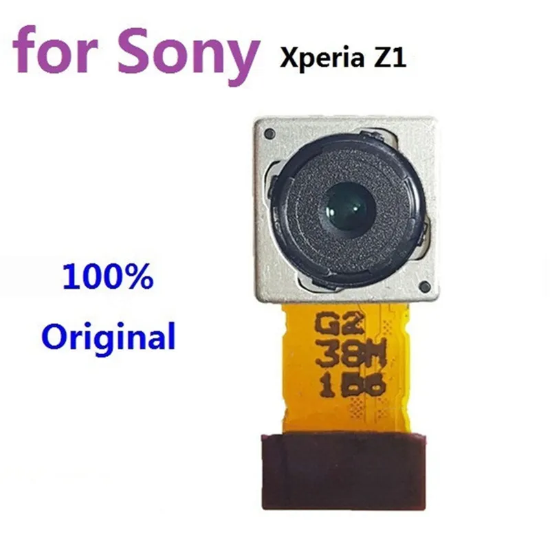 WANGFUZHI Original Rear Back Camera Module for Sony Xperia Z1; Back Facing Camera 20.7MP Replacement Part
WANGFUZHI Original Rear Back Camera Module for Sony Xperia Z1; Back Facing Camera 20.7MP Replacement Part