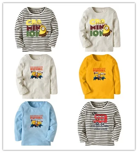 YMLBID 2018 Baby Boys Cotton T Shirt Kids Cartoon Printed Long Sleeve Tees Children Blouse Tops Boys Clothes 2-8Y DropShipping
YMLBID 2018 Baby Boys Cotton T Shirt Kids Cartoon Printed Long Sleeve Tees Children Blouse Tops Boys Clothes 2-8Y DropShipping