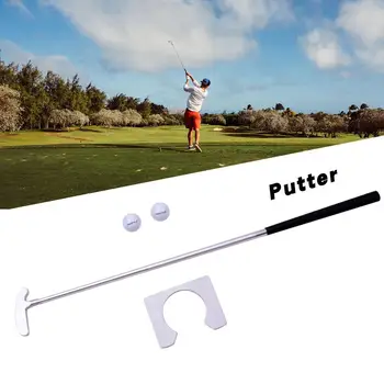 Golf Club Putter Aluminum Training Two-Way Head Putter For Left And Right Hand Golf Putter Outdoor Sports Beginner Driver Golf
Golf Club Putter Aluminum Training Two-Way Head Putter For Left And Right Hand Golf Putter Outdoor Sports Beginner Driver Golf