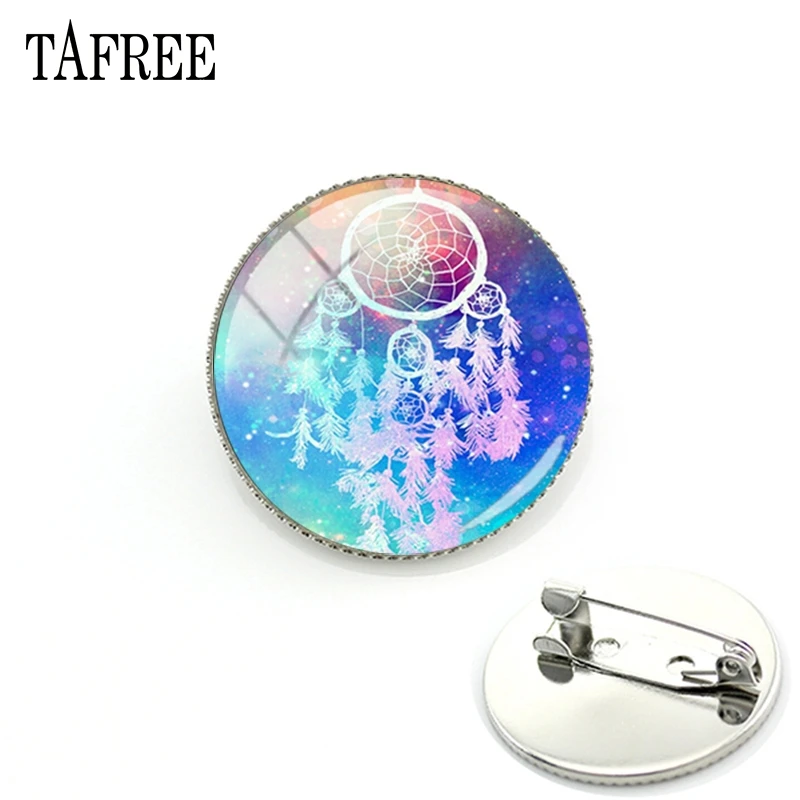TAFREE Dreamcatcher Starry sky Brooches Beautiful Pins up Glass Cabochon Dome Badge Women accessories good dreams Jewelry DH59
TAFREE Dreamcatcher Starry sky Brooches Beautiful Pins up Glass Cabochon Dome Badge Women accessories good dreams Jewelry DH59