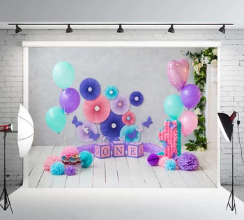 1st Birthday Backdrops for Photography Boy Girl Party Purple Balloon Cake Smash Photo Background Baby shower Photo booth LW-1093
1st Birthday Backdrops for Photography Boy Girl Party Purple Balloon Cake Smash Photo Background Baby shower Photo booth LW-1093