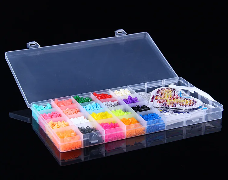 2000 pcs/set 5mm Perler Beads Toys 20 Color Interesting Perler Beads Educational Toys Kids Toys Beads DIY Toys for Children
2000 pcs/set 5mm Perler Beads Toys 20 Color Interesting Perler Beads Educational Toys Kids Toys Beads DIY Toys for Children