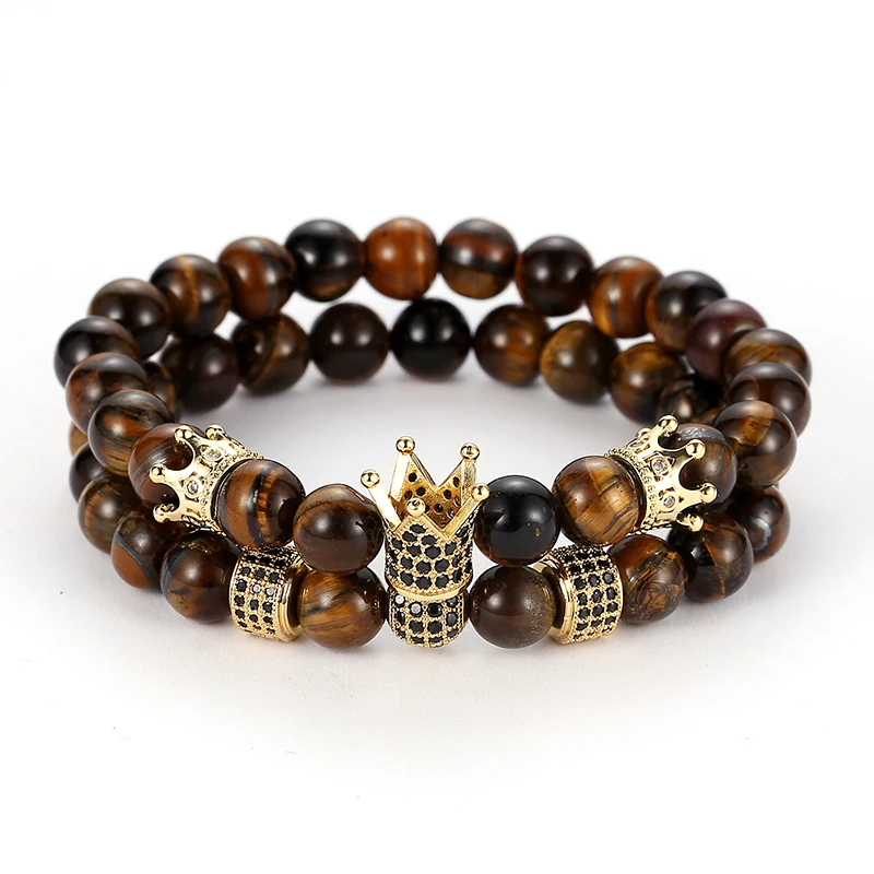 Micro impregnated zircon crown micro ball set tiger eye stone set string 2 sets of factory direct sale 2018 speed sell new model
Micro impregnated zircon crown micro ball set tiger eye stone set string 2 sets of factory direct sale 2018 speed sell new model
