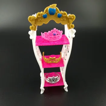 Newest Doll Shoes Rack Playhouse Accessories Mix Colour Crown For Barbie Doll Storage Racks Furniture Kids Best Gift For Girl's 
Newest Doll Shoes Rack Playhouse Accessories Mix Colour Crown For Barbie Doll Storage Racks Furniture Kids Best Gift For Girl's