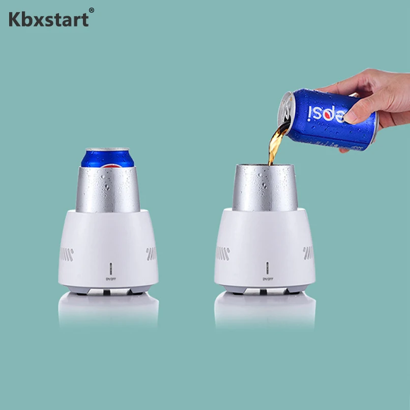 Kbxstart 350ml Portable Refrigerator Cold Drink Cup Instant Cooling Cup Cooler Freezer Desktop Freezing Machine Cooler Kettle
Kbxstart 350ml Portable Refrigerator Cold Drink Cup Instant Cooling Cup Cooler Freezer Desktop Freezing Machine Cooler Kettle