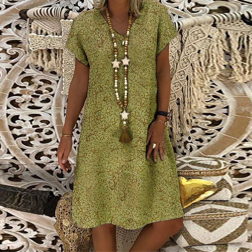 Women Casual Summer Dress Floral Print V-Neck Short Sleeve Dress Mini dresses woman party night Women Beach Dresses vestido NEW
Women Casual Summer Dress Floral Print V-Neck Short Sleeve Dress Mini dresses woman party night Women Beach Dresses vestido NEW