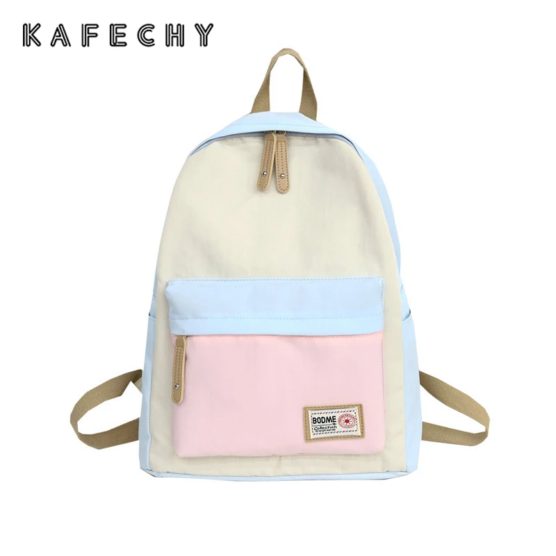 Popular Student Backpack Preppy Style Schoolbag for Teenagers Girls Casual Women Travel Panelled Shoulder Bag Backpacks
Popular Student Backpack Preppy Style Schoolbag for Teenagers Girls Casual Women Travel Panelled Shoulder Bag Backpacks