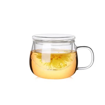 OBR 300ml Tea Coffee Glass Mug with Lid and Infuser Double Insulated Tea Mug Transparent Glass Office Flower Tea Strainer Cup
OBR 300ml Tea Coffee Glass Mug with Lid and Infuser Double Insulated Tea Mug Transparent Glass Office Flower Tea Strainer Cup