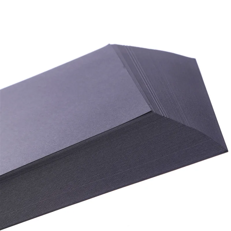 Image A4 A3 black DIY black cardboard paper handmade paper 100sheets