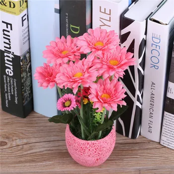 Artificial Rose Flower Arrangements+Vase Artificial Tulip Plant Bonsai Fake Silk Flower Basket Wedding Party Home Decorations
Artificial Rose Flower Arrangements+Vase Artificial Tulip Plant Bonsai Fake Silk Flower Basket Wedding Party Home Decorations