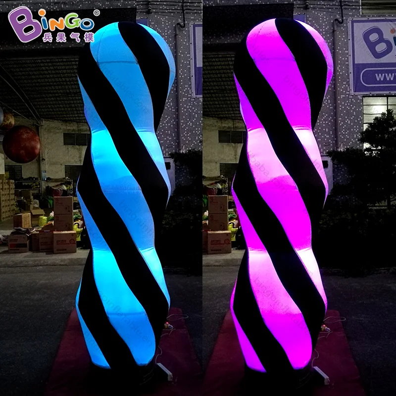 Free delivery 2.4M high LED lighting inflatable pillar for celebration color changing spiral column for advertising decoration
Free delivery 2.4M high LED lighting inflatable pillar for celebration color changing spiral column for advertising decoration