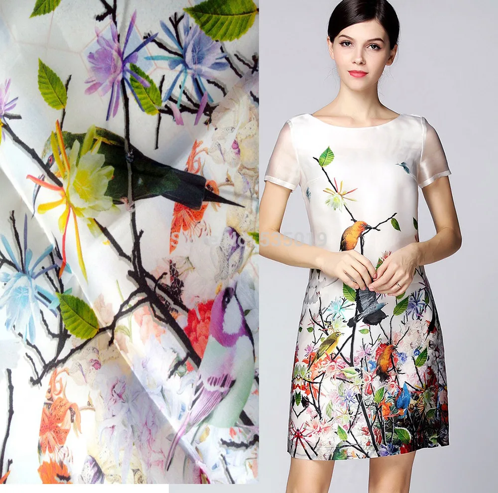 2018 New Super Have French Lace tulle roll Set Flower Printed 100% Natural Silk Fabric Dress Colth Material For Sewing Textile
2018 New Super Have French Lace tulle roll Set Flower Printed 100% Natural Silk Fabric Dress Colth Material For Sewing Textile