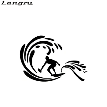 Langru Interesting Surfboard Extreme Exercise Silhouette Decal Vinyl Car Sticker Decorative Jdm
Langru Interesting Surfboard Extreme Exercise Silhouette Decal Vinyl Car Sticker Decorative Jdm
