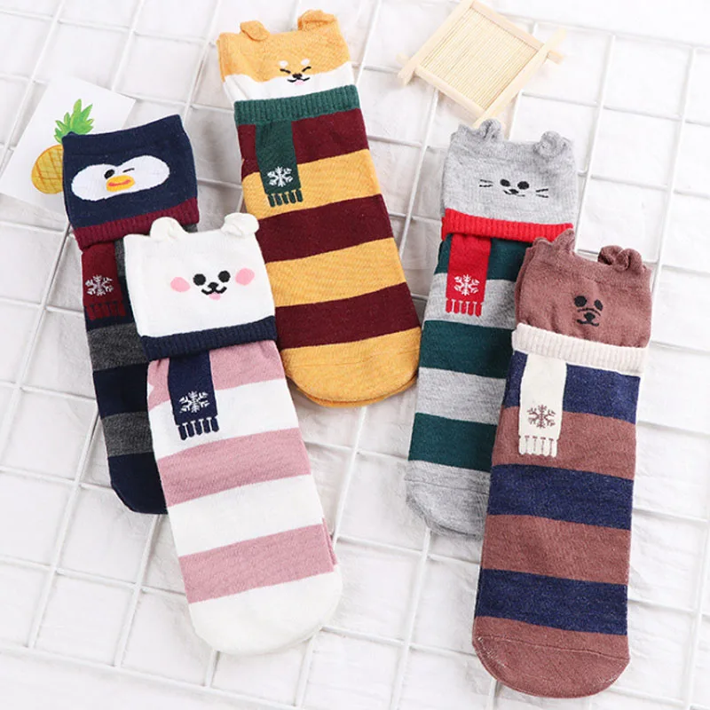 Hot Soft Girls Winter Warm Mid Tube Socks Cute Cartoon Women Soft Socks Hosiery Christmas Gifts
Hot Soft Girls Winter Warm Mid Tube Socks Cute Cartoon Women Soft Socks Hosiery Christmas Gifts