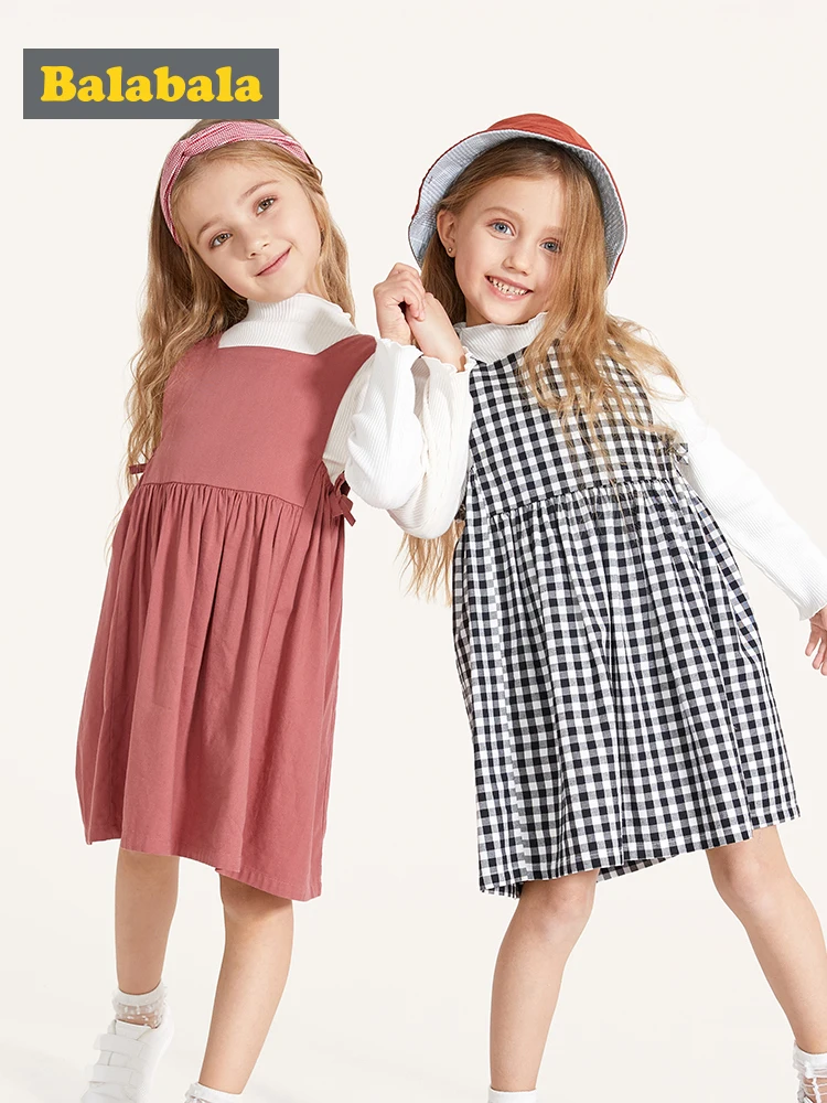 Balabala Girls 2 Piece Clothes set Solid Trumpet Sleeve Tops Tshirt + Loose Bib Overalls Children Girls Clothing
Balabala Girls 2 Piece Clothes set Solid Trumpet Sleeve Tops Tshirt + Loose Bib Overalls Children Girls Clothing