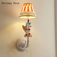 Cartoon Creative Unicorn Wall Lamp Girls Bedroom Children's Room Bedside Lamp Nordic Simple LED Color Resin Animal Wall Lamp
Cartoon Creative Unicorn Wall Lamp Girls Bedroom Children's Room Bedside Lamp Nordic Simple LED Color Resin Animal Wall Lamp