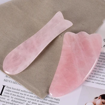 Gua Sha Massage Tool Natural Rose Quartz Acupuncture Scraping Set Face SPA Stone Healing jade Body Neck Eye Health Care woman
Gua Sha Massage Tool Natural Rose Quartz Acupuncture Scraping Set Face SPA Stone Healing jade Body Neck Eye Health Care woman