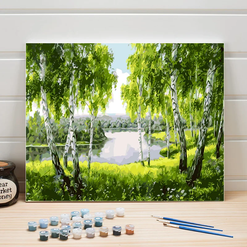 Paint Oil Painting By Number Landscape Tree DIY Acrylic Coloring Art On Canvas Wall Pictures For Living Room Adults Drawing Kits
Paint Oil Painting By Number Landscape Tree DIY Acrylic Coloring Art On Canvas Wall Pictures For Living Room Adults Drawing Kits