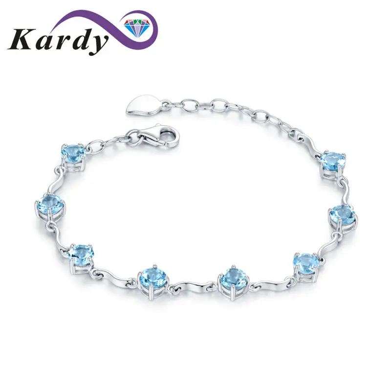 Elegant Gemstone Topaz 14K Solid White Gold Party Meeting Dating Bridal Bracelet Bangle hermes for Women
Elegant Gemstone Topaz 14K Solid White Gold Party Meeting Dating Bridal Bracelet Bangle hermes for Women