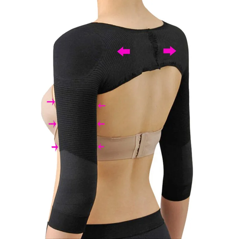 Women Slimm Arm Control Shapewear Long Girdle Shaper Back Shoulder Support Corrector Slimming Sleeves Shapers Black Red Wear
Women Slimm Arm Control Shapewear Long Girdle Shaper Back Shoulder Support Corrector Slimming Sleeves Shapers Black Red Wear