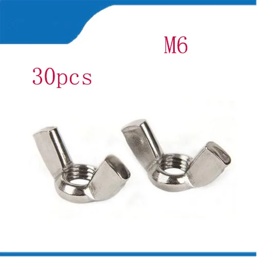 Free shipping 30Pcs DIN315 304 stainless steel M3 M4 M5 M6 M8 M10 Hand Tighten Nut Butterfly Nut Ingot Wing Nuts
Free shipping 30Pcs DIN315 304 stainless steel M3 M4 M5 M6 M8 M10 Hand Tighten Nut Butterfly Nut Ingot Wing Nuts