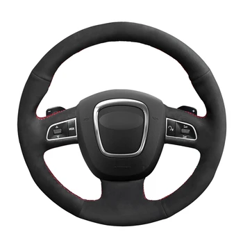 Hand-stitched DIY Black Suede Car Steering Wheel Cover for Audi A3 8P Sportback A4 B8 Avant A5 8T A6 C6 A8 D3 Q5 8R Q7 4L S3 S4
Hand-stitched DIY Black Suede Car Steering Wheel Cover for Audi A3 8P Sportback A4 B8 Avant A5 8T A6 C6 A8 D3 Q5 8R Q7 4L S3 S4