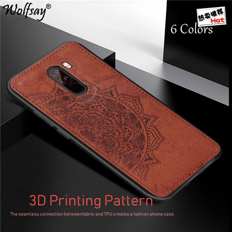 Pocophone F1 Case Fashion Cloth+PC Shells Fabric Silicone Bumper Case For Xiaomi Pocophone F1 Cover Coque Xiaomi PoCo F1 Cases
Pocophone F1 Case Fashion Cloth+PC Shells Fabric Silicone Bumper Case For Xiaomi Pocophone F1 Cover Coque Xiaomi PoCo F1 Cases