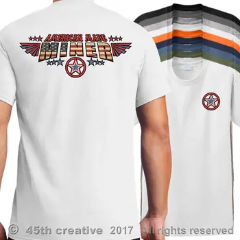 2019 New Cotton T-shirt American Made Miner T Shirt - usa miners shirt underground miner mining shirt Summer Style Tee Shirt
2019 New Cotton T-shirt American Made Miner T Shirt - usa miners shirt underground miner mining shirt Summer Style Tee Shirt