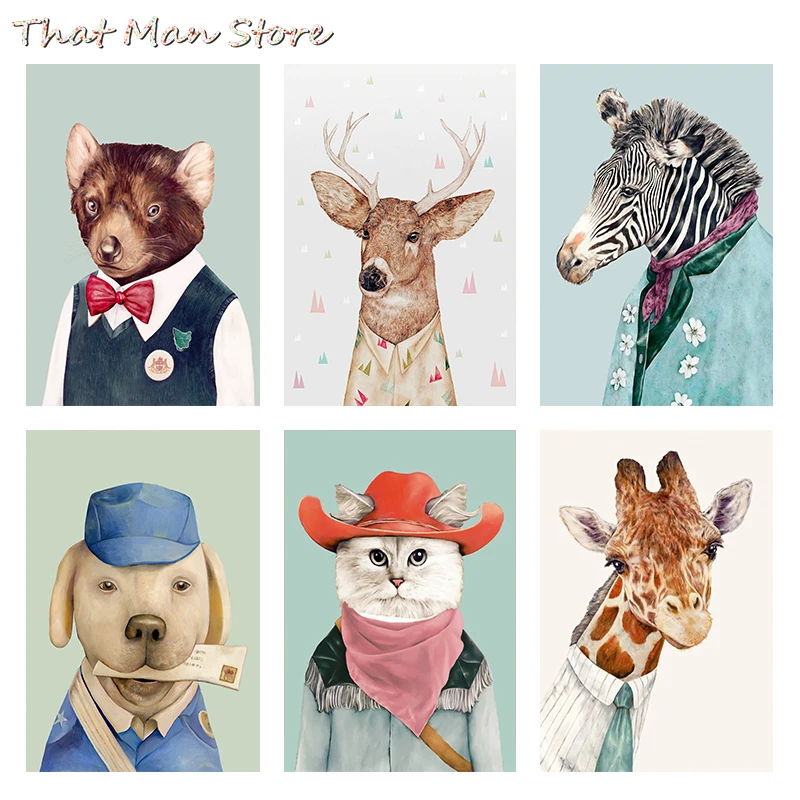 28Design Creative Animal Plate White cardboard Poster Coffee Bar Decorated Adornment Deer Owl Cat Funny Wall Sticker 
28Design Creative Animal Plate White cardboard Poster Coffee Bar Decorated Adornment Deer Owl Cat Funny Wall Sticker