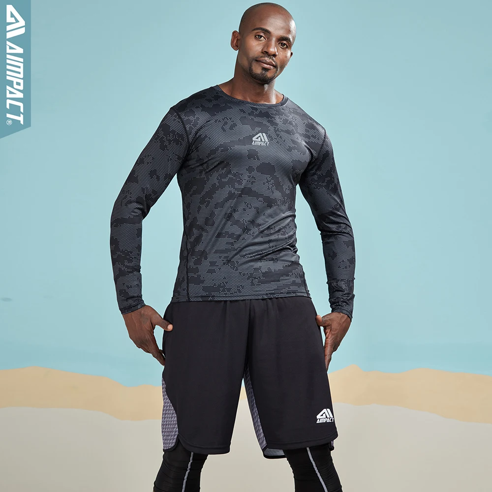 AIMPACT Mens Long Sleeve Shirts AM3012 (14)