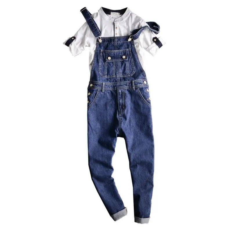 Fashion Male Overalls Jeans Pants Casual Distressed Jeans Denim Jumpsuits Hip-Hop Men's Slim Fit Blue Bib Overalls Jeans 092701
Fashion Male Overalls Jeans Pants Casual Distressed Jeans Denim Jumpsuits Hip-Hop Men's Slim Fit Blue Bib Overalls Jeans 092701