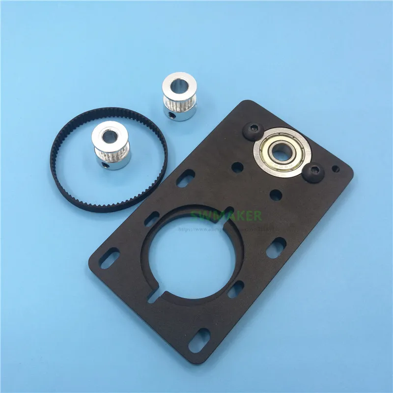 Shapeoko 2 CNC mill machine part Z Axis Motor Plate Aluminum plate with Flange bearing 608zz for X-Carve Z axis
Shapeoko 2 CNC mill machine part Z Axis Motor Plate Aluminum plate with Flange bearing 608zz for X-Carve Z axis