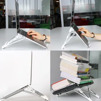 Portable and lightweight aluminum easy foldable notebook holder laptop stand with adjustable base for MacBook Pro Air Surface
Portable and lightweight aluminum easy foldable notebook holder laptop stand with adjustable base for MacBook Pro Air Surface